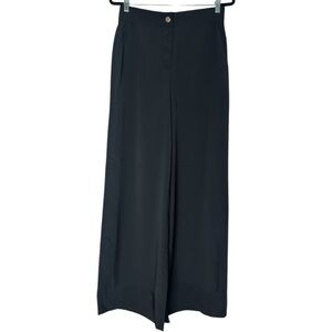 TOCCIN Suri Wide Leg Pant Jet Black Size Medium